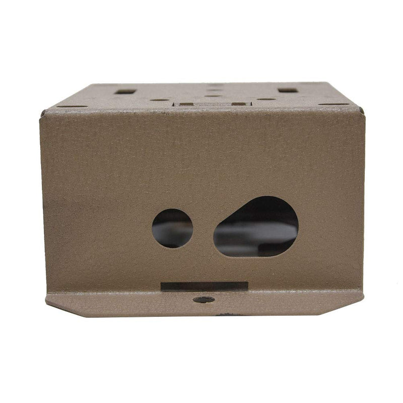 Theft-Deterrent Powder-Coated Steel Security Box Compatible with Stealth Cam G Series Trail Cameras (17700) Khaki 1 Count (Pack of 1)