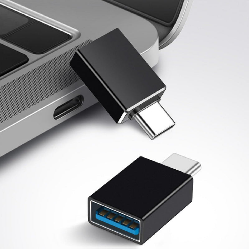 USB C to USB Adapter 1 Pack,USBC Male to USBA 2.0 Female Adapter,Type C Thunderbolt 4 OTG Converter for Apple MacBook Pro,Mac Book,iPad,Microsoft Surface Go,Samsung Galaxy S26,iPhone 17 17e(Silver)