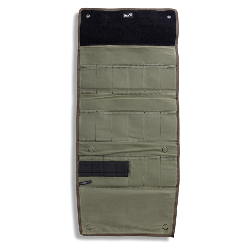 Knafs - Burrito Grande Knife Storage Roll - Large Hanging Expandable Bag with Straps (OD Green) OD Green
