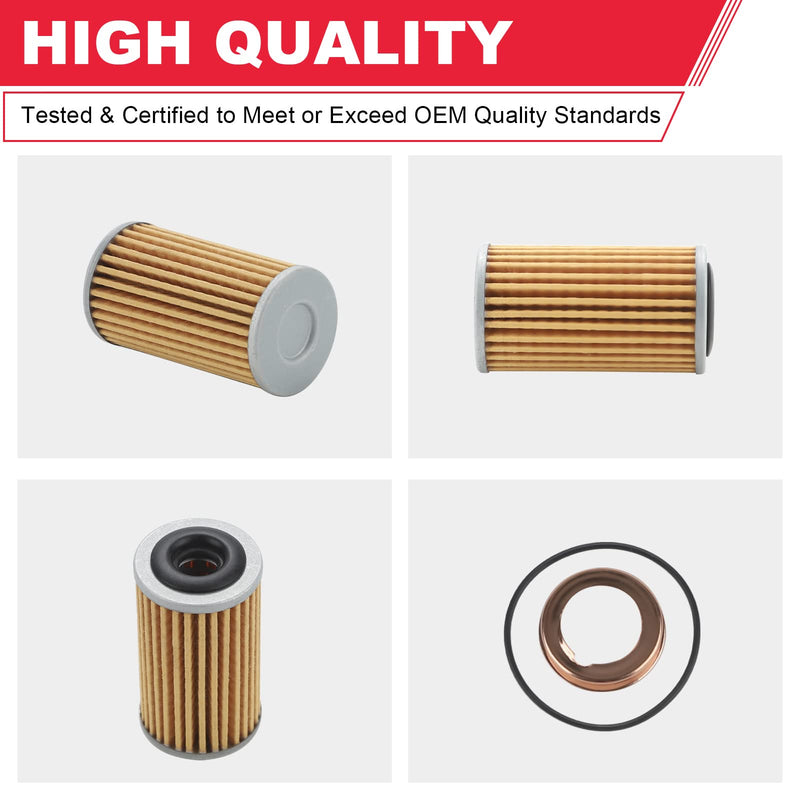 Transmission Oil Filter 31726-28X0A 31726-3JX0A Fits for 2013-2019 Nissan Altima Maxima Murano Sentra Versa Trans Oil Filter Assy with Gasket & Drain Plug Washer