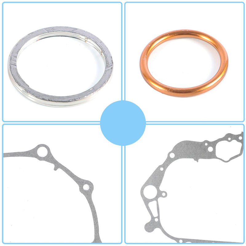 Gasket Kit Engine Top Bottom End Gaskets Set Replacement for Honda 400EX TRX400EX 1999-2004