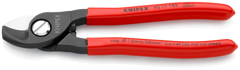 Knipex Tools 95 11 165 SBA Cable Shears, 6-1/2"