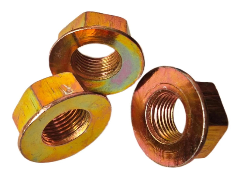 (3 Pack) Blade Lock Nut Fits for MTD Cub Cadet Mower LT1040 LT1042 LT1046 LTX1040,Spindle Nut Fit for Mower, Replaces 712-0417, 912-0417A