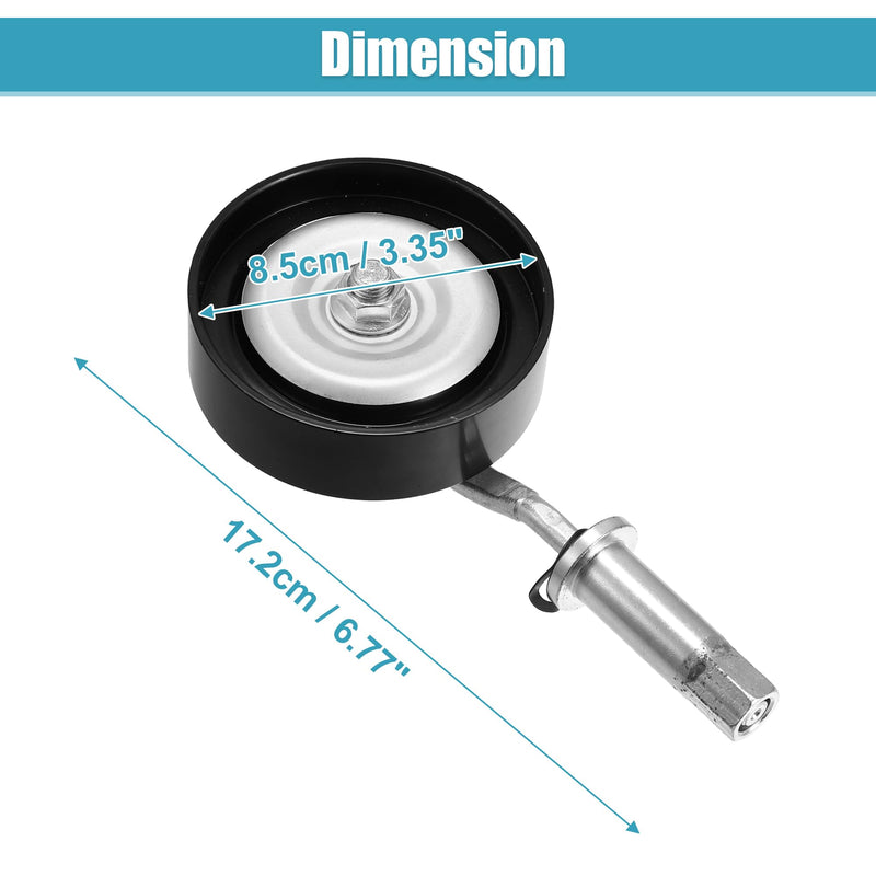 X AUTOHAUX NO. 11925-31U0C Drive Belt Idler Pulley Adjustable Tensioner for Nissan Altima 02-06 for Nissan Murano 03-07 for Nissan Quest 04-10 for Nissan Maxima 95-08 for Infiniti I30 I35