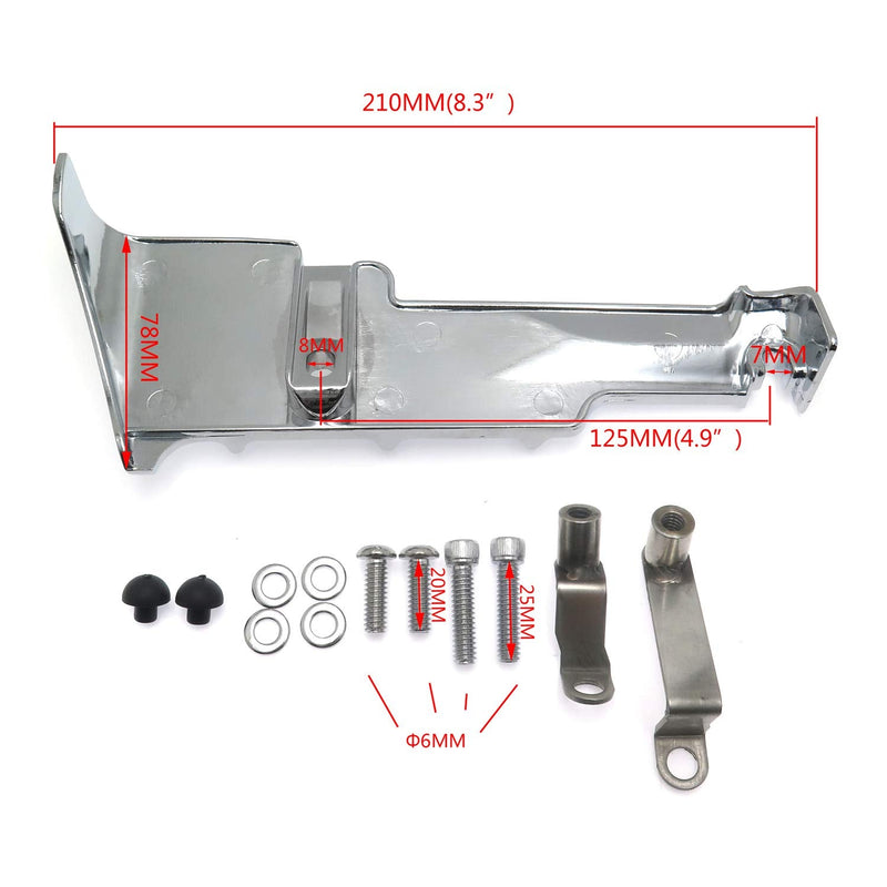 HTTMT- Chrome Rear Cylinder Base Cover For Harley Davidson Touring Models 2009-2016 [P/N: MT441-003-CD]