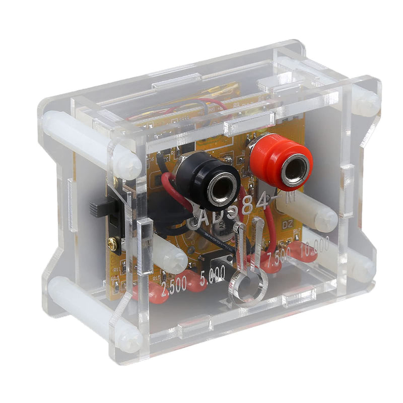 AD584KH Voltage Reference Module, 4 Channel Calibration Board with Transparent Housing for Electronics Engineers and Hobbyists 92g
