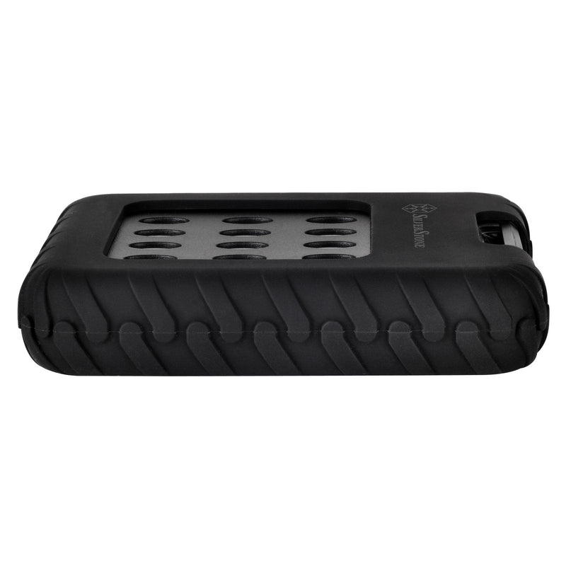 SilverStone Technology Military Grade-IP65 and Dust Proof External 2.5" SATA Drive Enclosure with USB 3.0 MMS01B IP65 Dust-proof