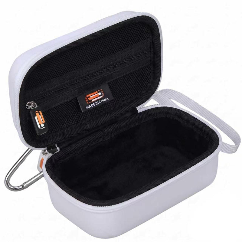 Hard Travel Case Compatible with Logitech G PRO X2 SUPERSTRIKE Wireless Gaming Mouse, Portable Travel EVA Carrying Case Mouse Storage Box with Hand Strap & Carabiner Clip (Case Only)