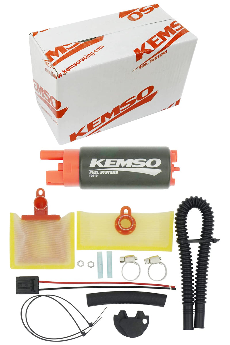 KEMSO 340LPH High Performance Fuel Pump, Replaces Walbro 255LPH GSS342, Upgrades for E8229 E2068 E8213 EFP382A 10910