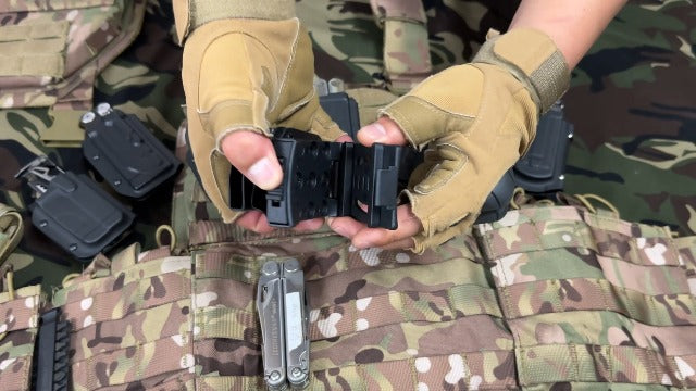 Kydex Multitool Sheath Compatible with Leatherman WAVE & WAVE PLUS, with Bit Holder