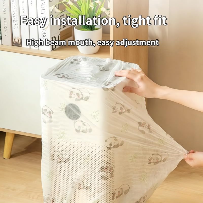 10 Pack Extra Thick Tpu Dust Covers With Random Patterns, Elastic Full Wrap, Universal Protection for Kitchen Appliances, Electronics and Luggage, Easy to Clean Home Protective Covers