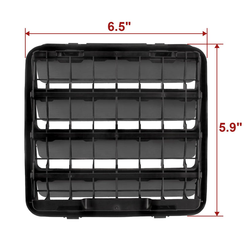 2Pcs Body Side Aperture Exhauster Air Pressure Vents Compatible with Jeep,Dog Ram 1500/2500/3500,Replaced 68323649AB