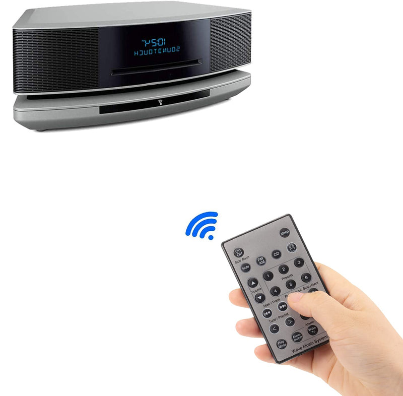 Replacement Remote Control for Bose Wave Sound Touch Music Radio System I II III IV - Without Battery Silver Color