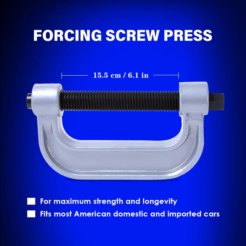 Ball Joint Removal Tool Kit,10PC Ball Joint Press Kit for Most 2WD 4WD Cars and Light Trucks(Blue) blue