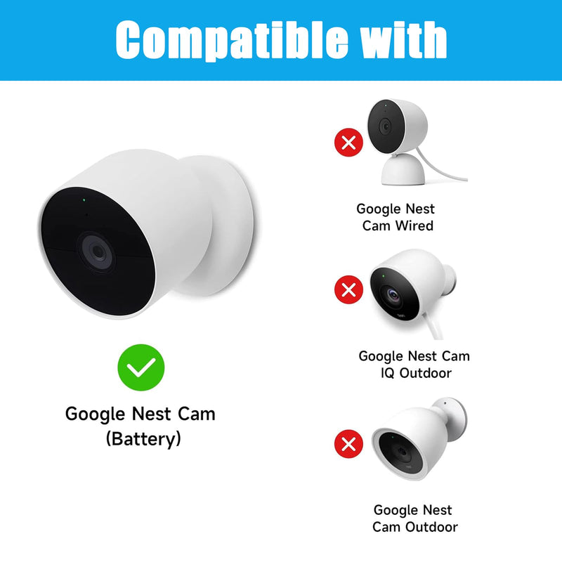 6W Solar Panel Compatible with Google Nest Camera Outdoor & Indoor (Battery Version), Solar Power Charger for Google Nest Cam with Indicator Light,13ft Cable IP66 Weatherproof Solar Panel solar panel-1