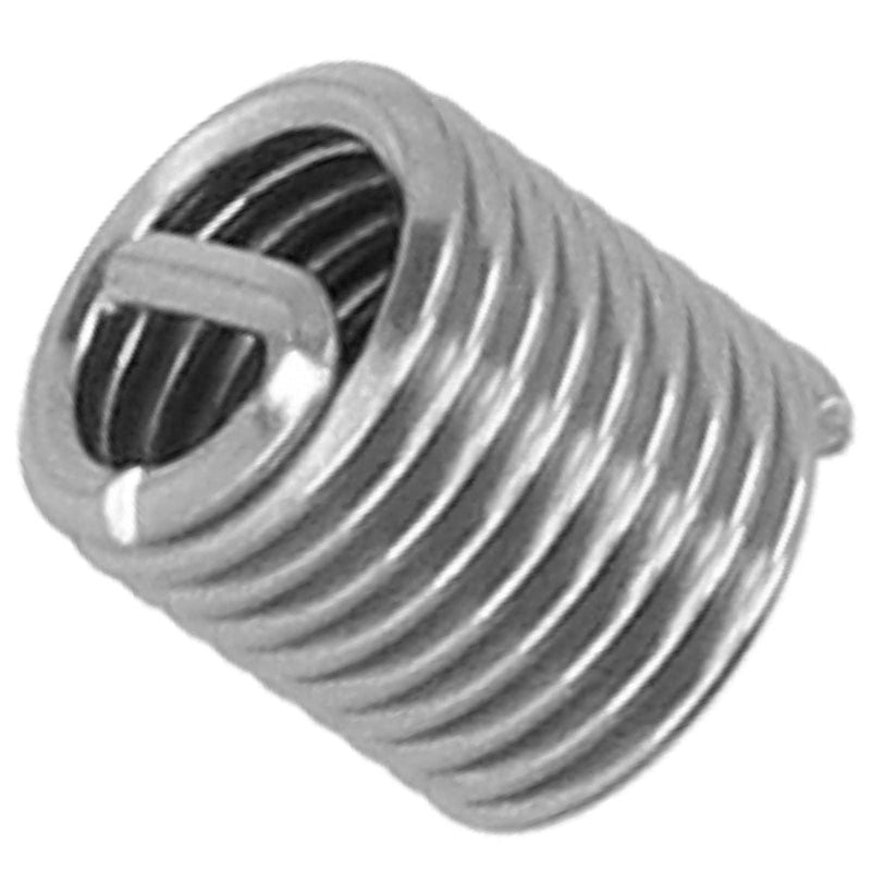 100 PCS Thread Repair Insert, M6 x 1 Helicoil Metric Thread Sleeves, Stainless Steel Wire Thread Sheaths with Different Length to Choose for Thread Repair(12mm) 12mm