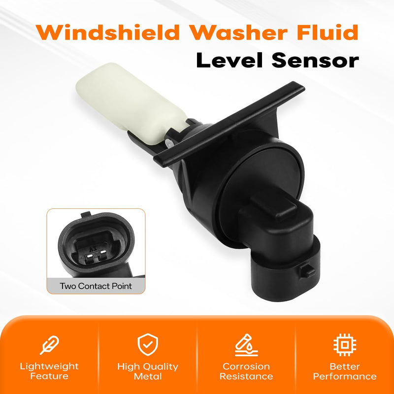 20999338 Windshield Washer Fluid Level Sensor Compatible with 2007-2014 Cadillac Escalade & 2007-2014 Chevy Avalanche Silverado Suburban 1500 2500 3500