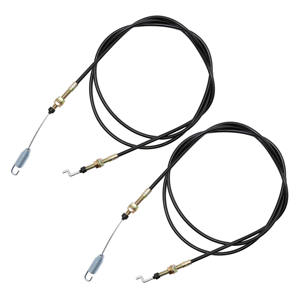 2Pcs 2-11082 Shifter Cables Replacement for Trailmaster Trail Wagon TW400 TW11 TW11R TW413 BD300 Chuck Wagon CW-11 CW-413 CW-265 Land Master LM650 LM400 Shift Cable UTV Go-Karts Parts and Accessories