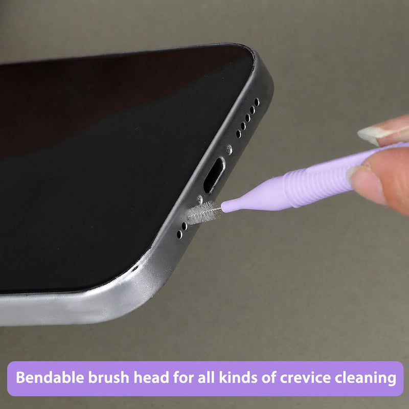10 Pack Cell Phone Cleaning Kit, Anti-Clogging Mini Brushes Cleaner | Multifunctional Mini Cleaning Dust Remover Tool for 18 17 16 Pro Max Speaker and Receiver, Headphones Tablet Computer Camera