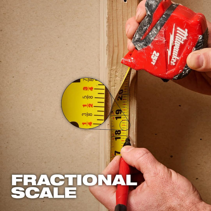 Milwaukee 48-22-1725 25 ft. Compact Tape Measure