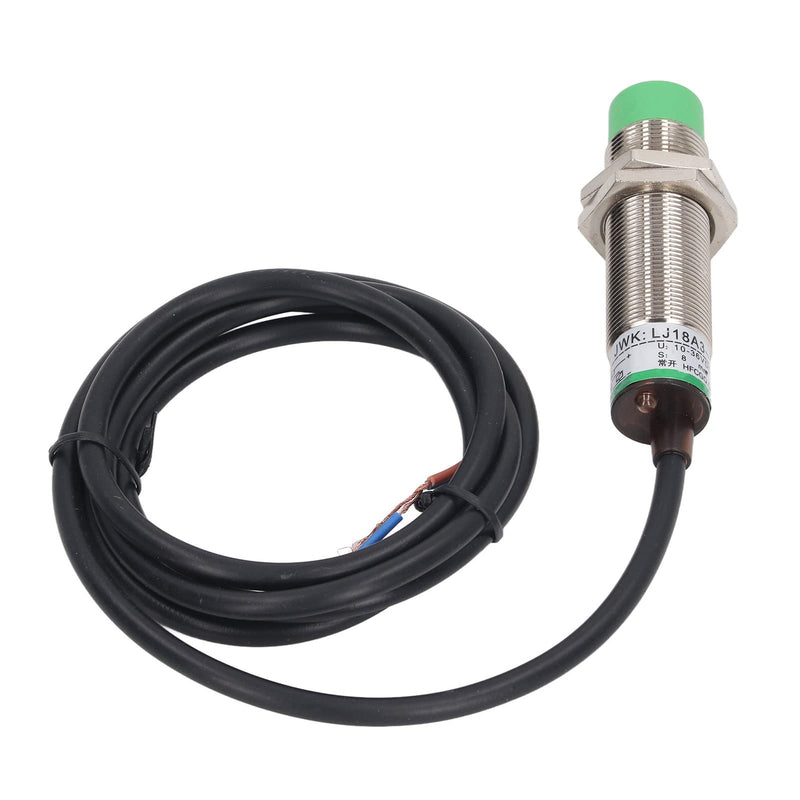 Inductive Proximity Sensor, 10-36VDC, 2 Wire Normally Open, 8mm Detection, IP65, 5 Pack