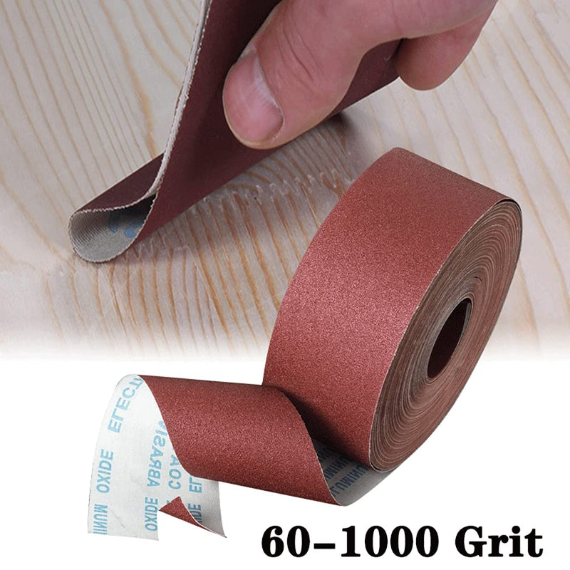1000 Grit Sandpaper Roll, 5 metres x 115 mm Aluminum Oxide Emery Cloth Abrasive Paper Roll for Metal Grinding, Wood Sanding, Furniture Finishing, Automotive Polishing 5 Metre 1000 Grit