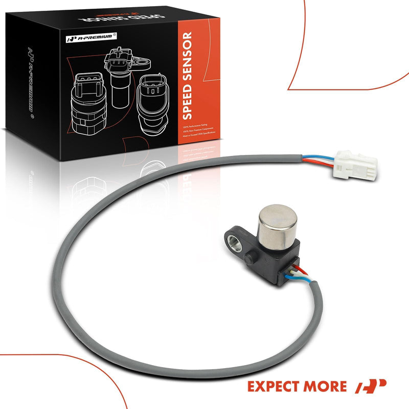 A-Premium Speed Sensor Compatible with Nissan & Infiniti Models - Pathfinder, Frontier, Titan, Xterra, 350Z, 370Z, Armada, NV1500, NV2500, NV3500, Q60, Q40, G25, G35, G37, QX56, EX35, FX45, M35h, M37