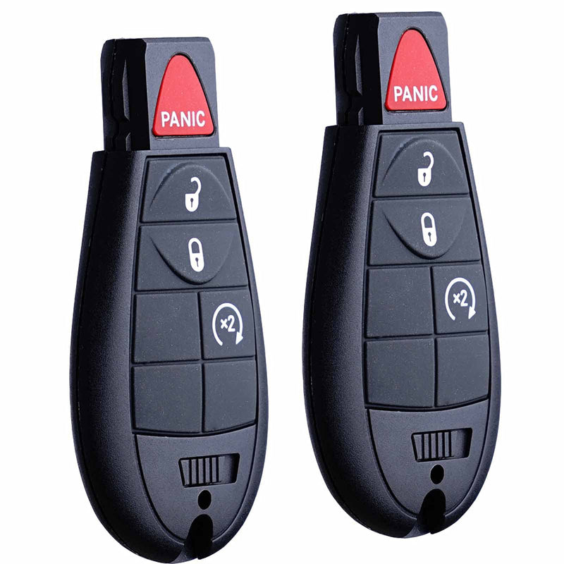 MechanMagic Key Fob FOBIK Replacement Compatible for Dodge Ram 1500 2500 3500 Truck 2009-2012 Journey Challenger Grand Caravan Jeep Grand Cherokee Commander Keyless Entry Remote Start Control