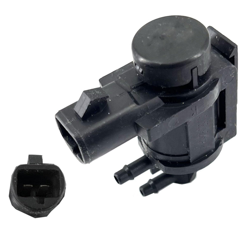 FainWan 4x4 4wd disengage Actuator automatic hub locking vacuum soleniod Emission EGR Valve Control Solenoid Motor compitable with F 250 350 450 550 6L3Z9H465B 13MM CONNECTOR Width Black