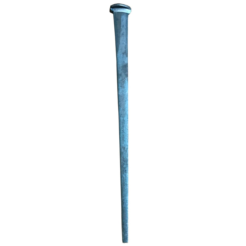 6"- Steel Square Common Rose Head STANDARD-60d - Large Spike Nails (5 Nails)