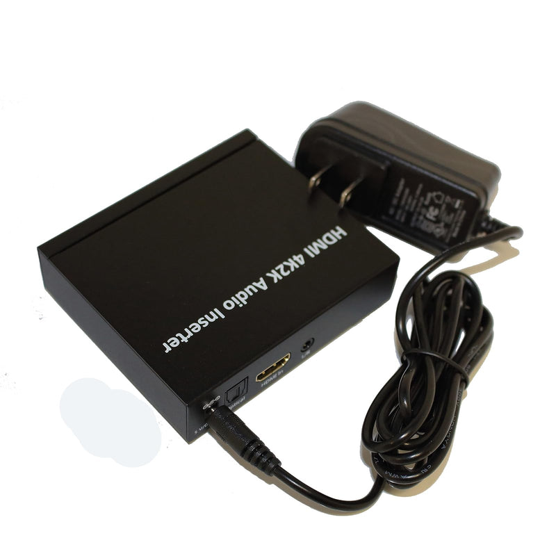 HDMI 4K2K Audio Inserter with HDCP 1.2, HBR Audio, Optical S/PDIF, CEC Bypass, Analog/Digital Audio Embed, 3D Support, DVI Conversion Compatible