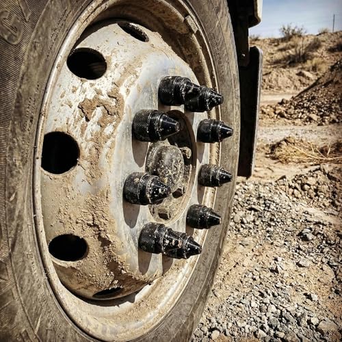 1.375''X24 Cone Shaped Parts Compatible with Sealed End Cap 8 Black Aluminum Alloy Cones+4 Auxiliary Components