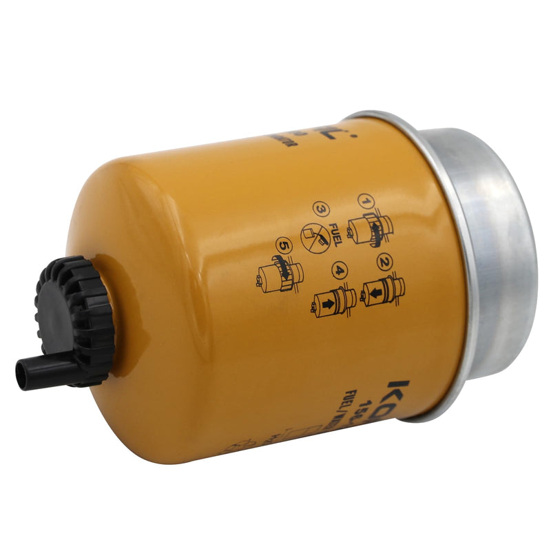 156-1200 Fuel Water Separator, Compatible with CAT 257B 247B3 247B 249D 239D, Replaces BF7675-D, 86759, P551423, FS19621, SN70125, WK8126