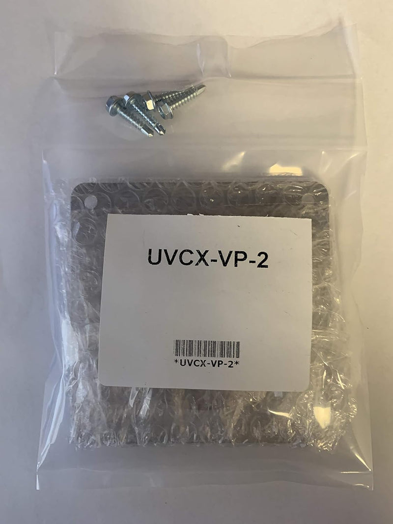 UV Inspection Viewport - Sight Glass for UVC Installations, HVAC Duct Mounted Viewport Sight Glass - Ultra Violet Lamp Installation Viewport (3) 3