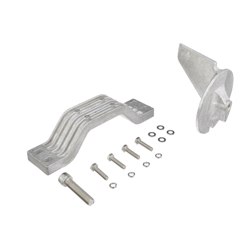 Quicksilver Aluminum Anode Kit for Yamaha 200-250hp Outboards - Replaces Yamaha 61A-45371-00-00, 6G5-45251-01,Martyr CMY200250KITA, Sierra 18-6132A