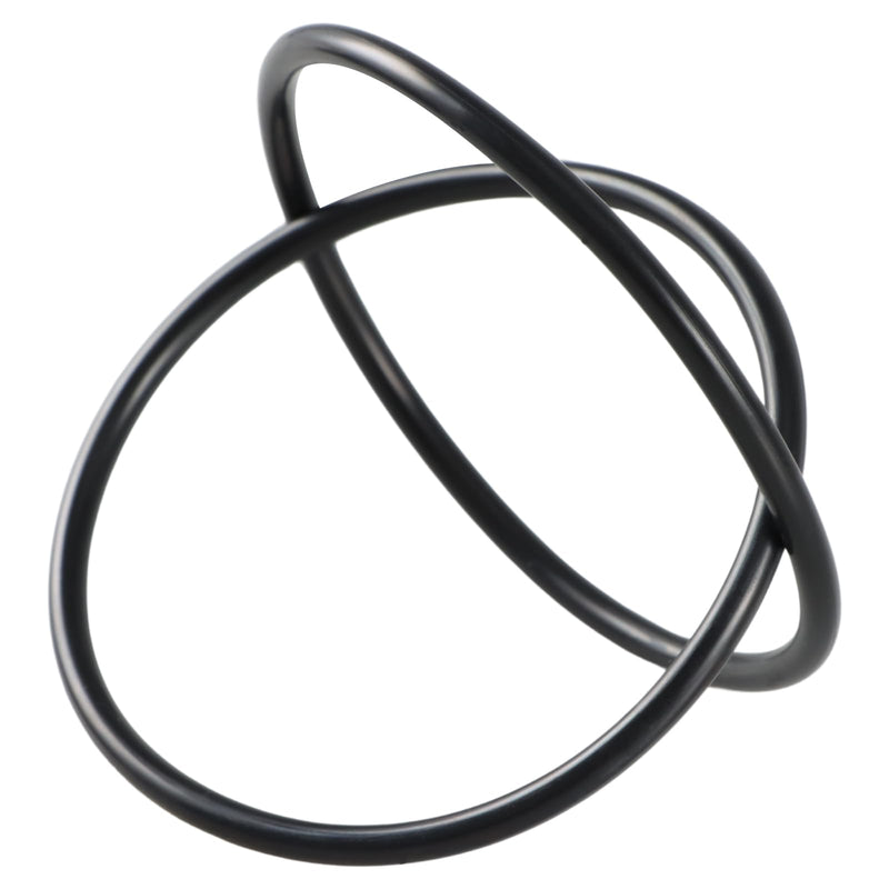 Upgraded Rubber Fuel Cap Gasket O-Ring for Prevent Leakage Compatible with Peterbilt Truck Fuel Tank Cap，Gaskets Ring Gas Tank Cap Sealing Washer Replace# 572.1014.1（2PCS）