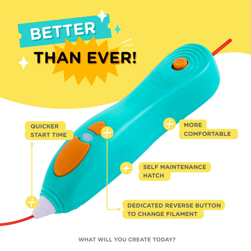 3Doodler Start+ Essentials 3D Pen for Kids | Easy to Use, Learn from Home Art Activity, Educational STEM Toy for Boys & Girls Ages 6+
