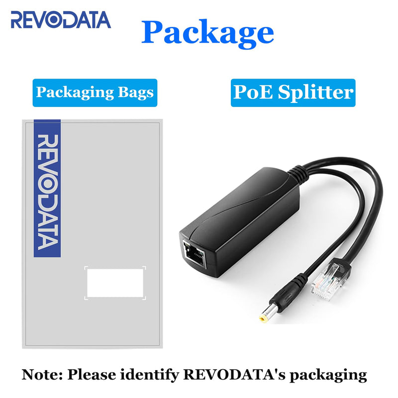 Active PoE Splitter 12V 1A Output with IEEE 802.3af Standard Compliant 10,100Mbps Power Over Ethernet Splitter Adapter for Security IP Camera CCTV Surveillance Device 5.5x2.1mm (PS5712P Black) 12V 1A PS5712P