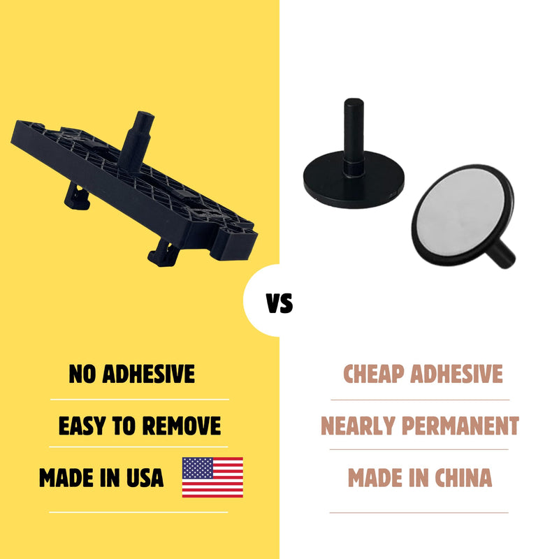 No Adhesive 8 Pack Duck Holder for Jeep Wrangler JK/TJ | Vent Mounted Duck Holder Dashboard for Jeep Wrangler Dash