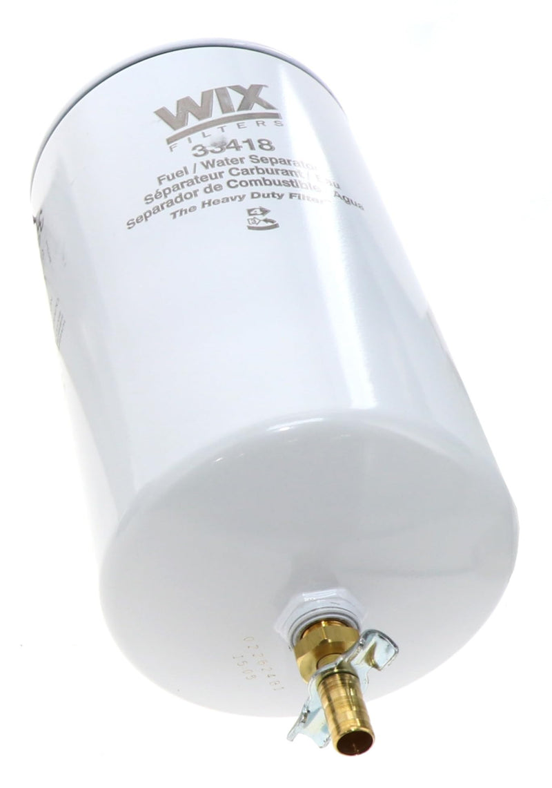 WIX Filters - 33418 Heavy Duty Spin On Fuel Water Separator, Pack of 1