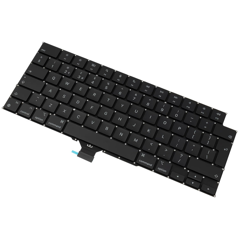 HAWSON UK A2442 A2485 Keyboard Replacement for MacBook Pro M1 M2 M3 M4 Pro Max 13" A3240, 14" A2442/A2779/A2918/A2992/A3112/A3401/A3185, 15" A3241, 16" A2485/A2780/A2991/A3403/A3186 UK 2021-2025