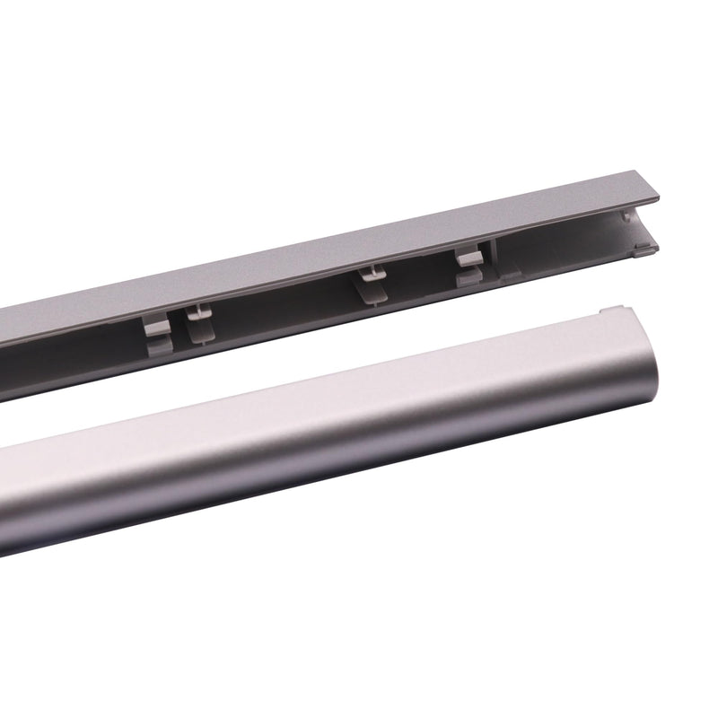 BestParts Natural Silver LCD Hinge Trunks Rear Cover Replacement for HP 17-CN 17-CP Series Laptop Display Bezel Hinge Cover Strip Cap M50405-001