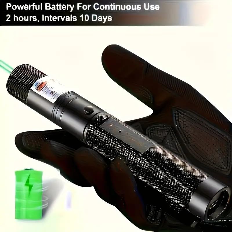  [AUSTRALIA] - Laser Pointer,High Power Laser Pointer, Green Laser Pointer Indicator Light, Long Range Pointer for Hiking, USB Charge