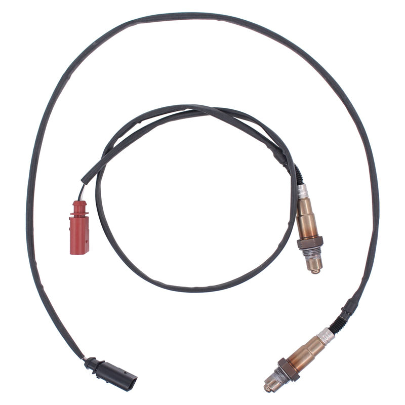 MOTOKU Set of 2 Front Rear Upstream and Downstream O2 Oxygen Sensor for VW Beetle Golf Jetta 1998-2005 for Audi TT 2000-2006