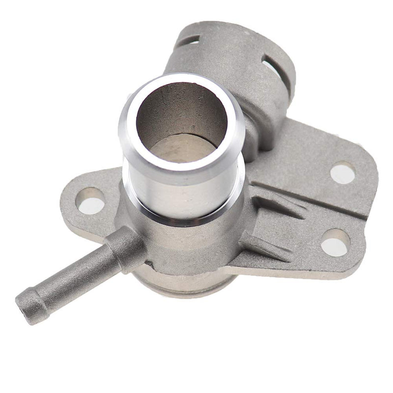 Aluminum Coolant Outlet Flange Compatible for Jetta GLI Tiguan Passat CC Eos GTI Beetle Q3 TT 2.0T TSI CCTA Engine
