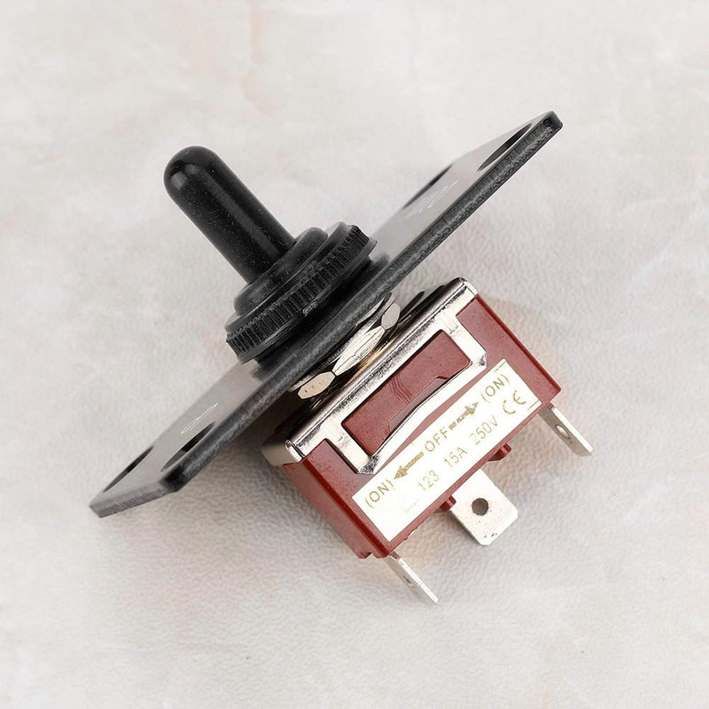 Acouto Marine Toggle Switch 3 Position On Off Terminal Switch Panel Trim Tabs Switch DC12V 15 Amp Up Down Rocker Trim Tabs Switch for RV Marine Boat