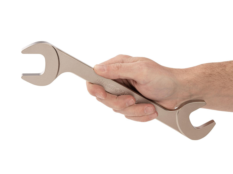 TEKTON 30 mm Angle Head Open End Wrench | WAE84230 | Made in USA