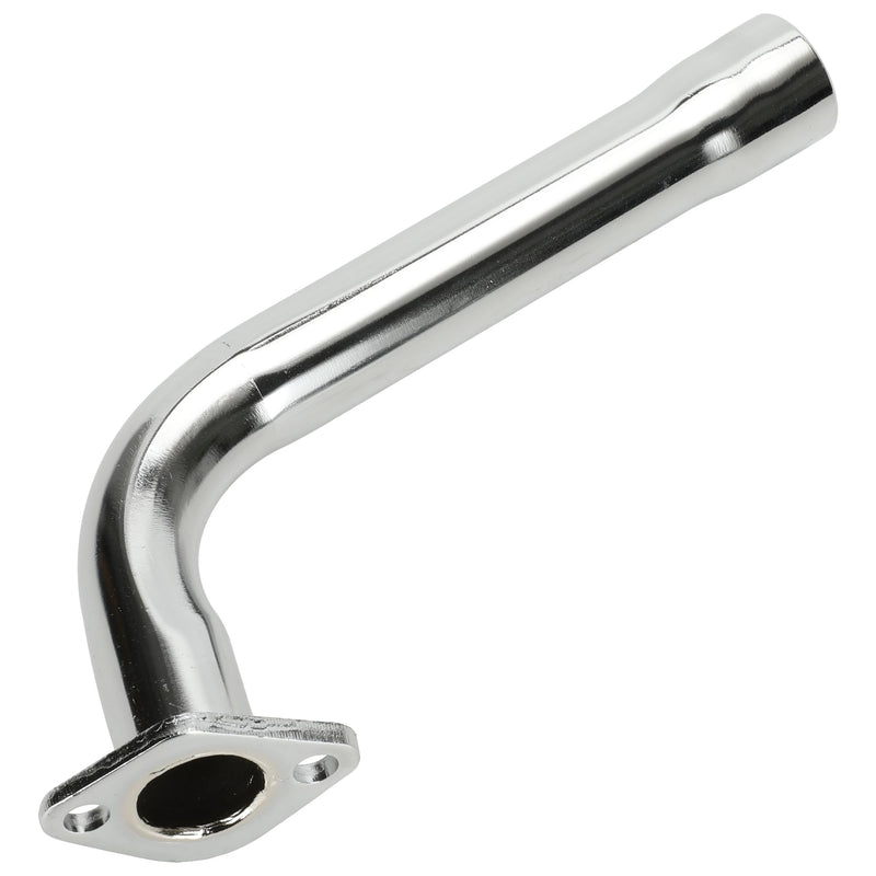 YOXUFA 212cc Performance Exhaust Pipe Header for Predator 212cc 224cc 196cc Coleman CT200U CT200U-EX BT200X Baja Warrior Massimo MB200 GX160 GX200 6.5hp Mini Bike Go Kart Parts with Heat Shield Tape Silver