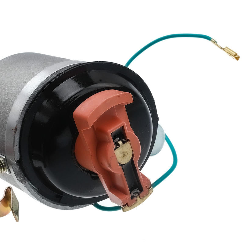 A-Premium Ignition Distributor with Cap & Rotor Compatible with Volkswagen Beetle, Campmobile, Fastback, Karmann Ghia, Rabbit, Scirocco - 1.5L/1.6L 4 Cyl Red Cap
