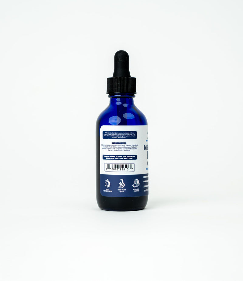 Alex Jones Ultra Methylene Blue Drops 1% USP Grade High Purity Solution – Fresh Mint Flavored, 50 mL (1.69 fl oz) Dropper Bottle – Organic Methylene Blue - 30 Day Supply